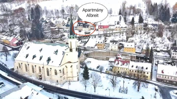 Apartman Albreit 1 Jáchymov Eksteriør billede
